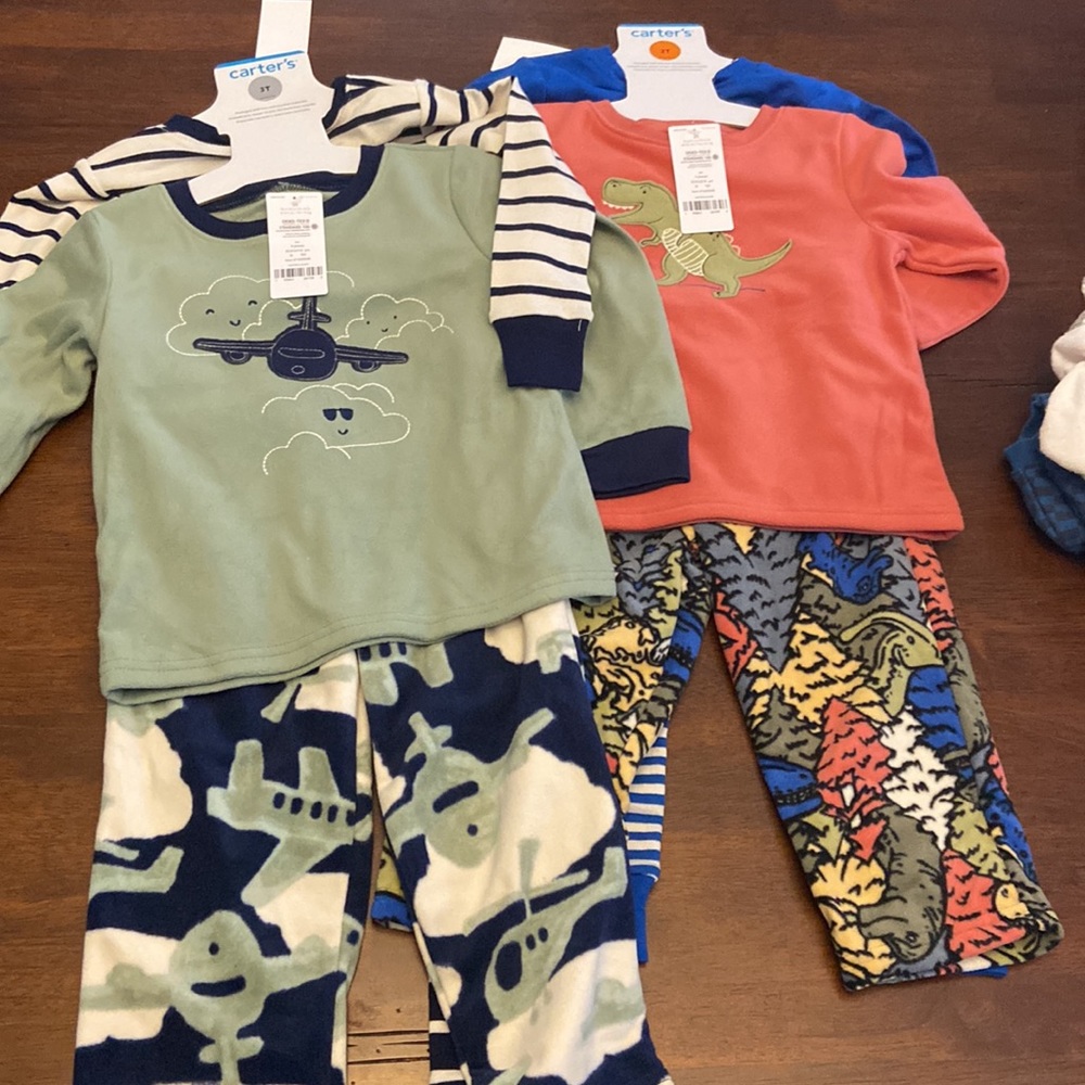 Boys Toddler long sleeve and pant sets. Brand new! With tags